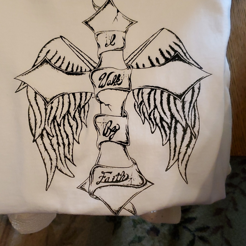 Screen print t shirt size xl